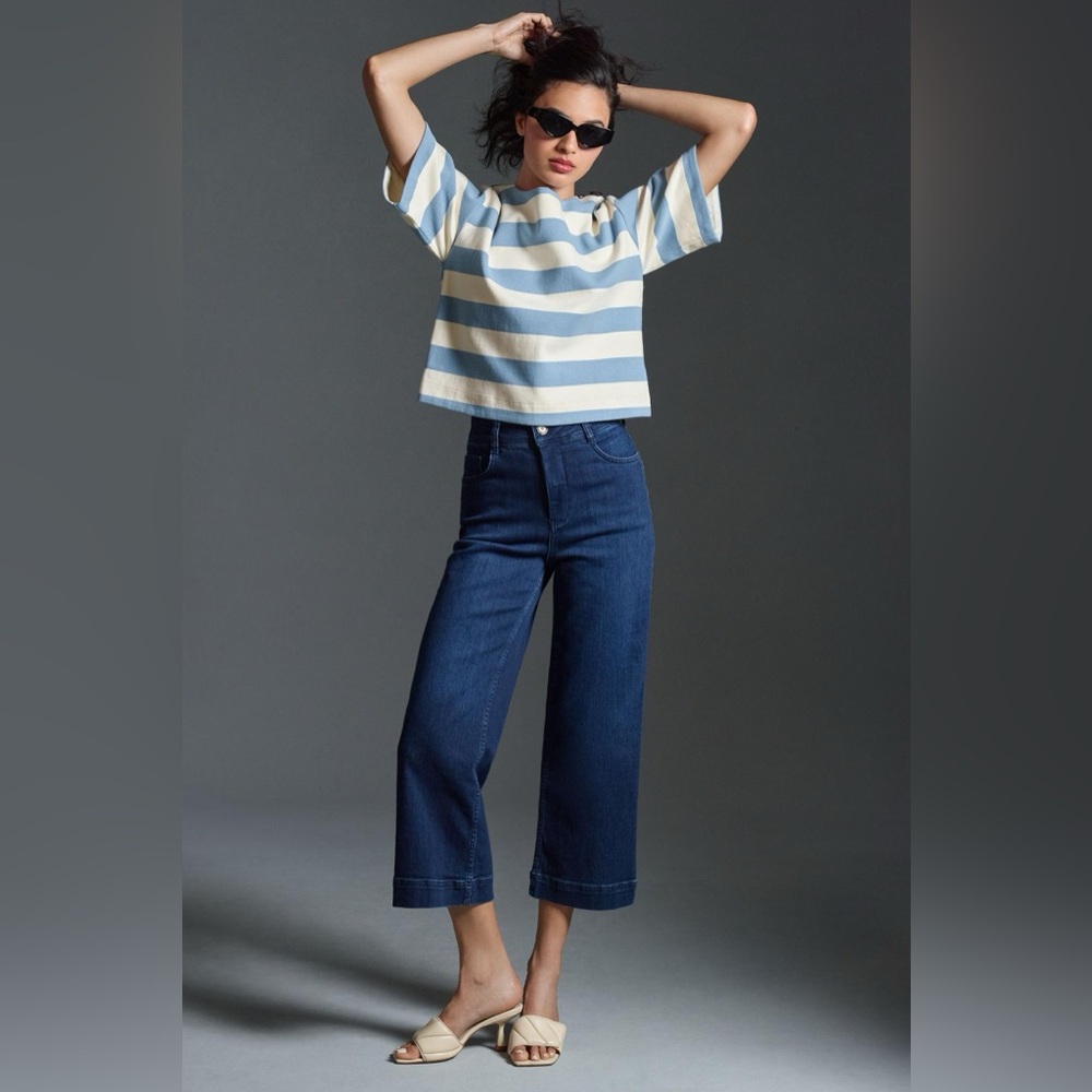 Anthropologie Pilcro Skipper Wide Leg Jean